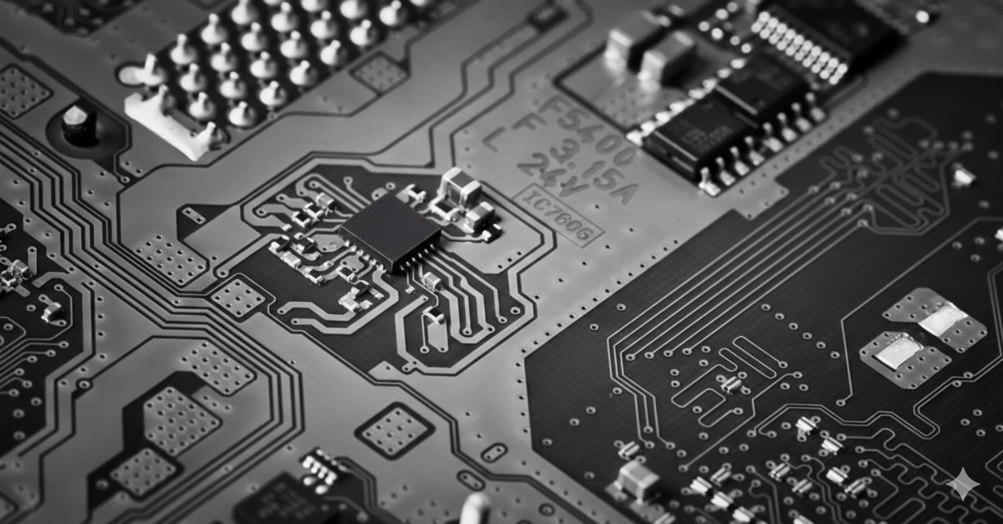 PCB manufacturing facility background